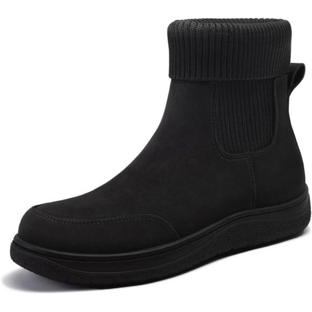 Women's Chelsea Ankle Boots Slip On Short Elastic Sock Boots